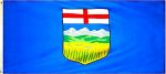 3'x6' Flag>Alberta Knitted Poly.