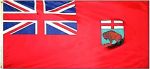 3'x6' Flag>Manitoba Knitted Poly.