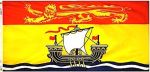 3'x6' Flag>New Brunswick Knitted Poly.