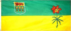 3'x6' Flag>Saskatchewan Knitted Poly.