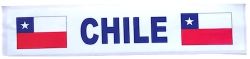 Cling Sticker>Chile 16"x4"