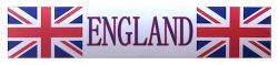 Cling Sticker>England 16"x4"