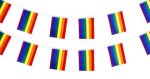 Bunting>Rainbow/Pride(32pc.of 12"x18")