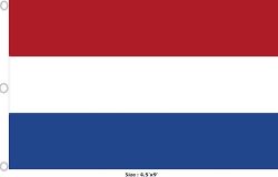 Flag 4.5x9ft>Netherlands Premium