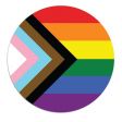 Car Sticker>Progress Pride LGBTQ 16cm