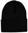 Toque Knitted>Black Plain