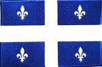 Patch>Flag Quebec 4"x6"
