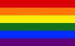 3'x6' Flag>Rainbow/Pride