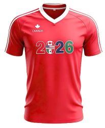 Jersey>Soccer Host Countries 2026 Red
